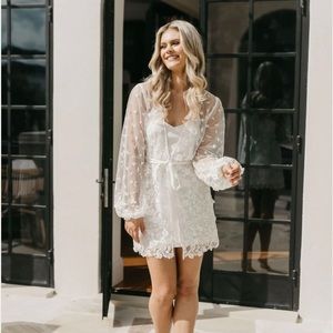 Le Rose Bridal Robe - Maya